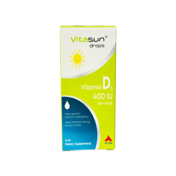 VitaSun Vitamin D3 400IU Drops 5ml