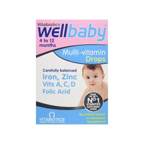 Vitabiotics Wellbaby Multi-Vitamin Drops  30 ml