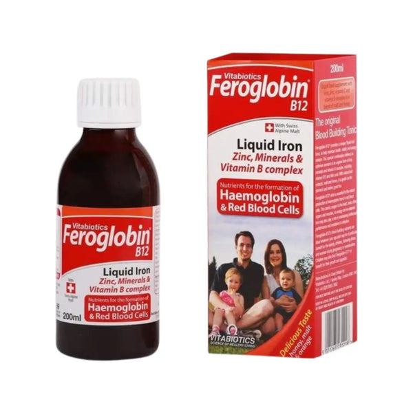 Vitabiotics Feroglobin B12 Syrup 200ml