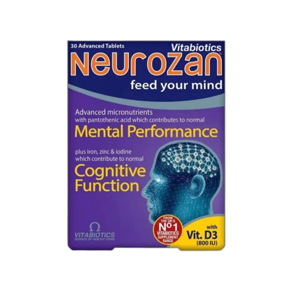 Vitabiotics Neurozan Tablets 30s