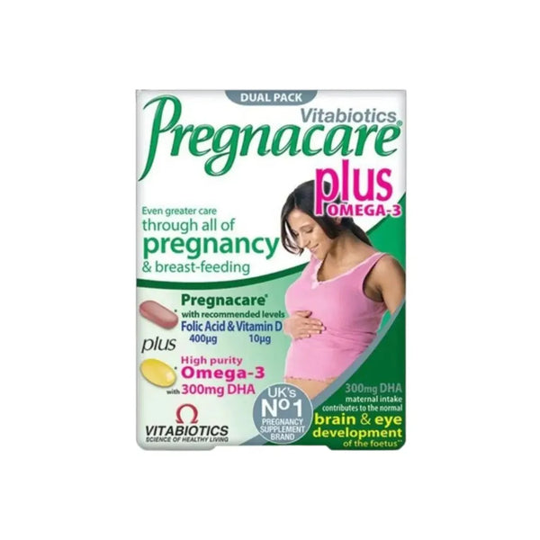 Vitabiotics Pregnacare Plus Omega-3 Dual Pack 56s