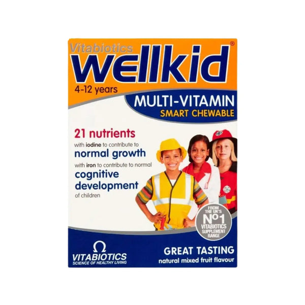 Vitabiotics Wellkid 4-12 Years Multivitamin Smart Chewable 30s