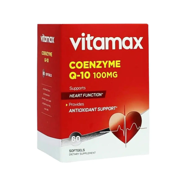 Vitamax CoEnzyme Q10 100mg Softgels 60