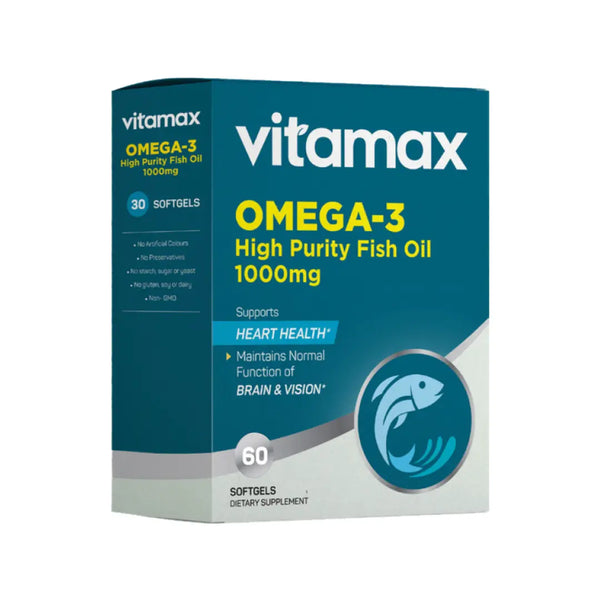 Vitamax Omega 3 Fish Oil 1000mg Softgel 60s