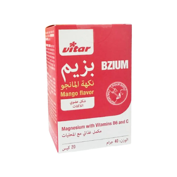 Vitar Bzium Mango Flavor Sachet 20s