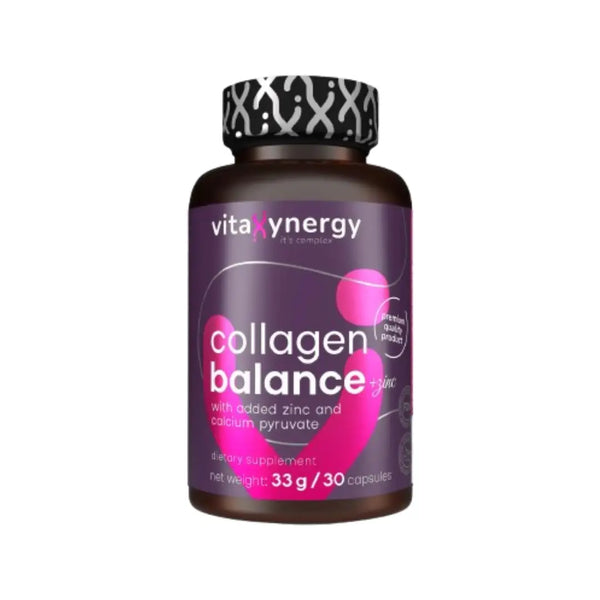 Vitaxynergy Collagen Balance + Zinc Capsules 30