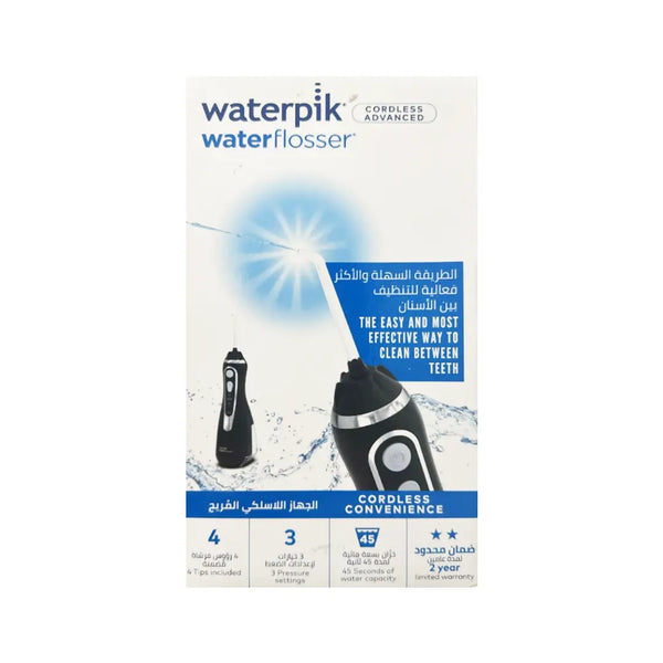 Waterpik Cordless Advanced Water Flosser WP-562ME Black