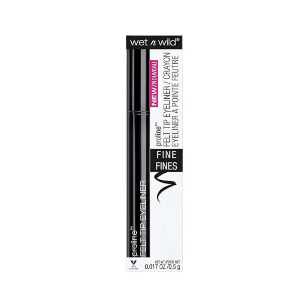 Wet n Wild Proline Felt Tip Eyeliner Black 0.5g precision liquid eye liner