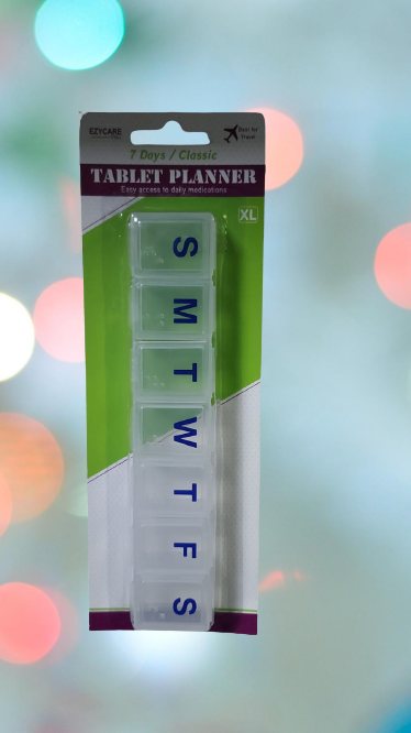 Ezycare 7 Days Classic Tablet Planner
