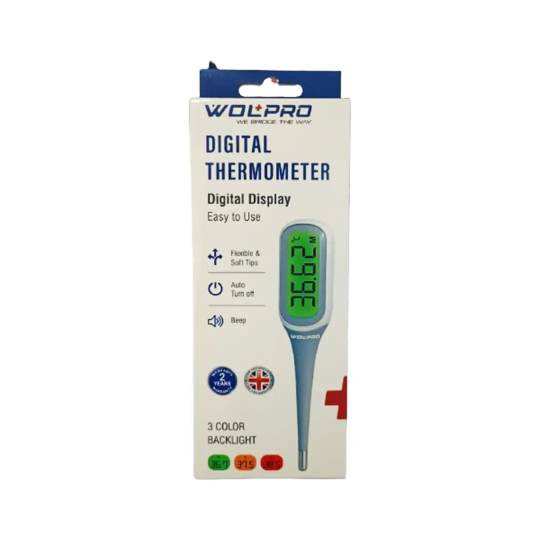 WolPro Digital Thermometer – Fast & Accurate Temperature Measurement Device