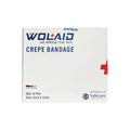 Compression bandage wrapped around arm