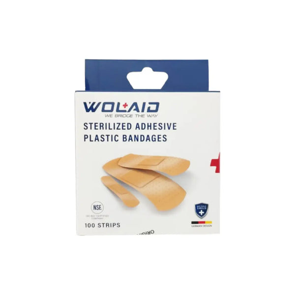 Wolaid Long Plastic Bandage 19.75mm 100s