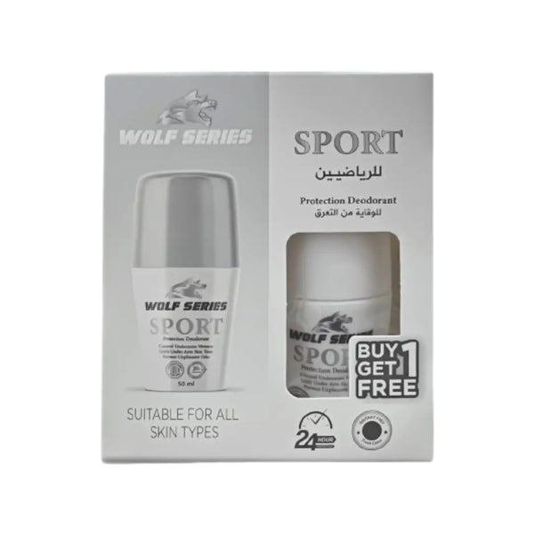 Wolf Series Deo Sport 50ml 1+1 Promo