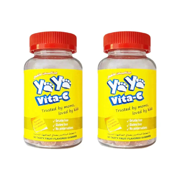 YAYA Vitamin C Fruit Flavored Gummies 60s - 2 Packs