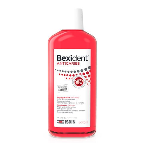 ISDIN BEXIDENT غسول فم مقاوم للتسوس 500 مل