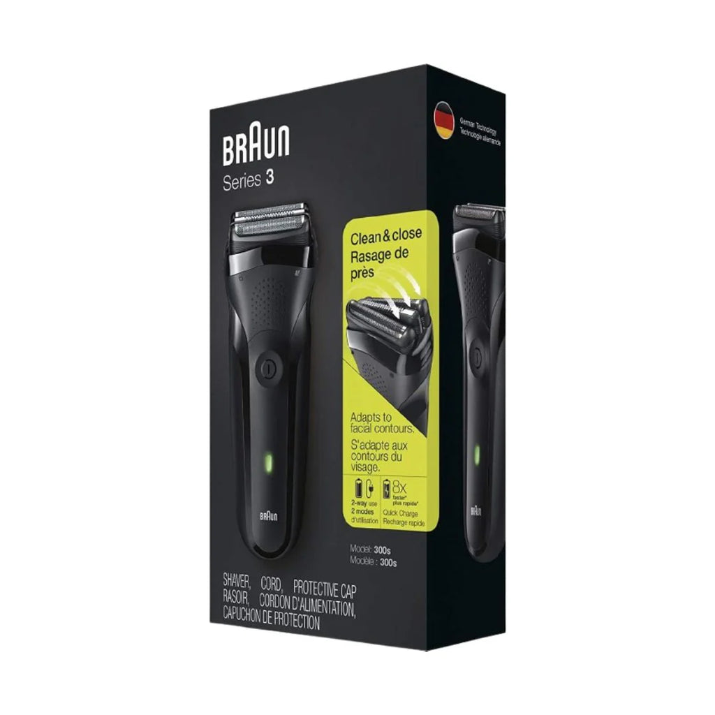 Braun Series 3 300s Rechargeable Electric Shaver