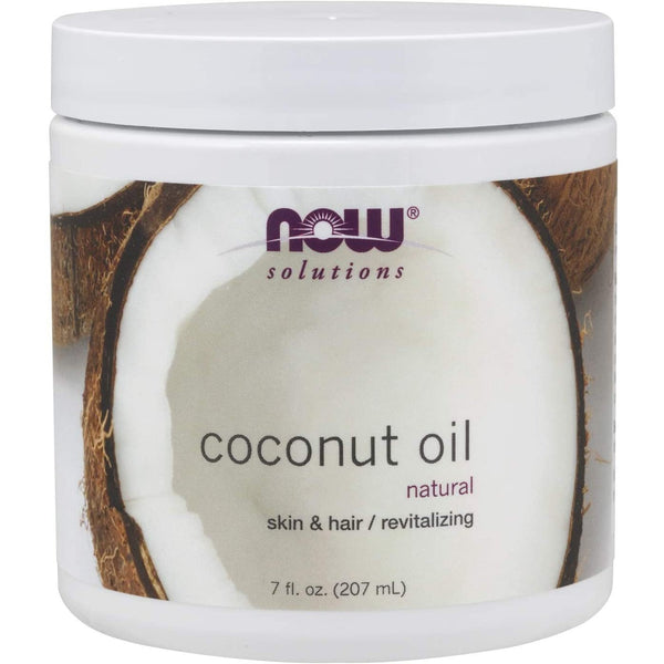 NOW NATURAL COCONUT OIL 207ML