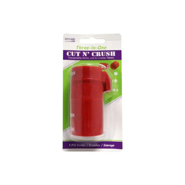 Ezycare 3in1 Cut N Crush Pill Cutter 17825