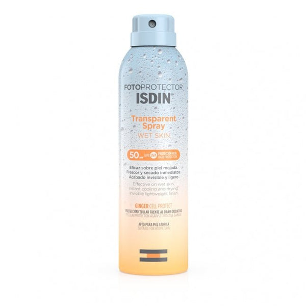 ISDIN FOTOPROTECTOR SPF50 TRANSPARENT SPRAY WET SKIN 250ML
