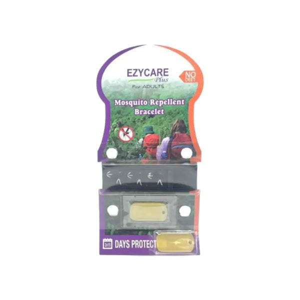 Ezycare Plus No Deet  Adult Mosquito Repellent Bracelet 17662