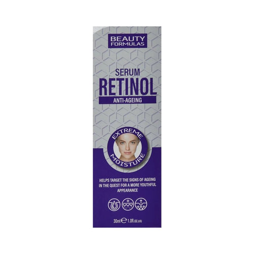 Beauty Formulas Retinol Anti-Aging Face Serum 30ml – Vitamin E & Jojoba Oil