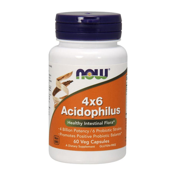NOW 4X6 ACIDOPHILUS CAP 60s