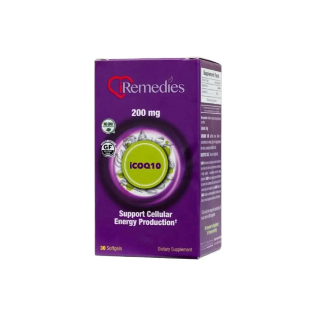 iRemedies COQ10 200MG كبسولات هلامية 30 قطعة