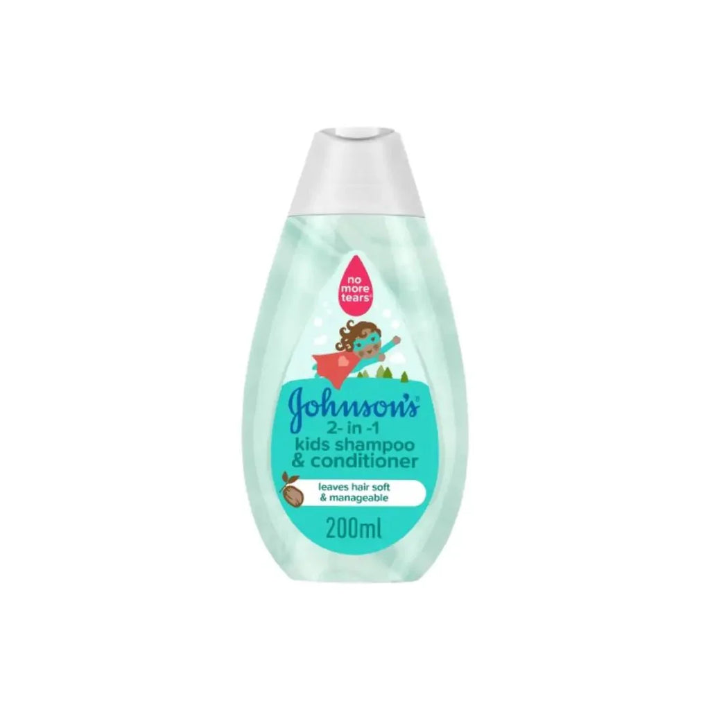 Johnsons 2in1 Kids Shampoo & Conditioner 200ML