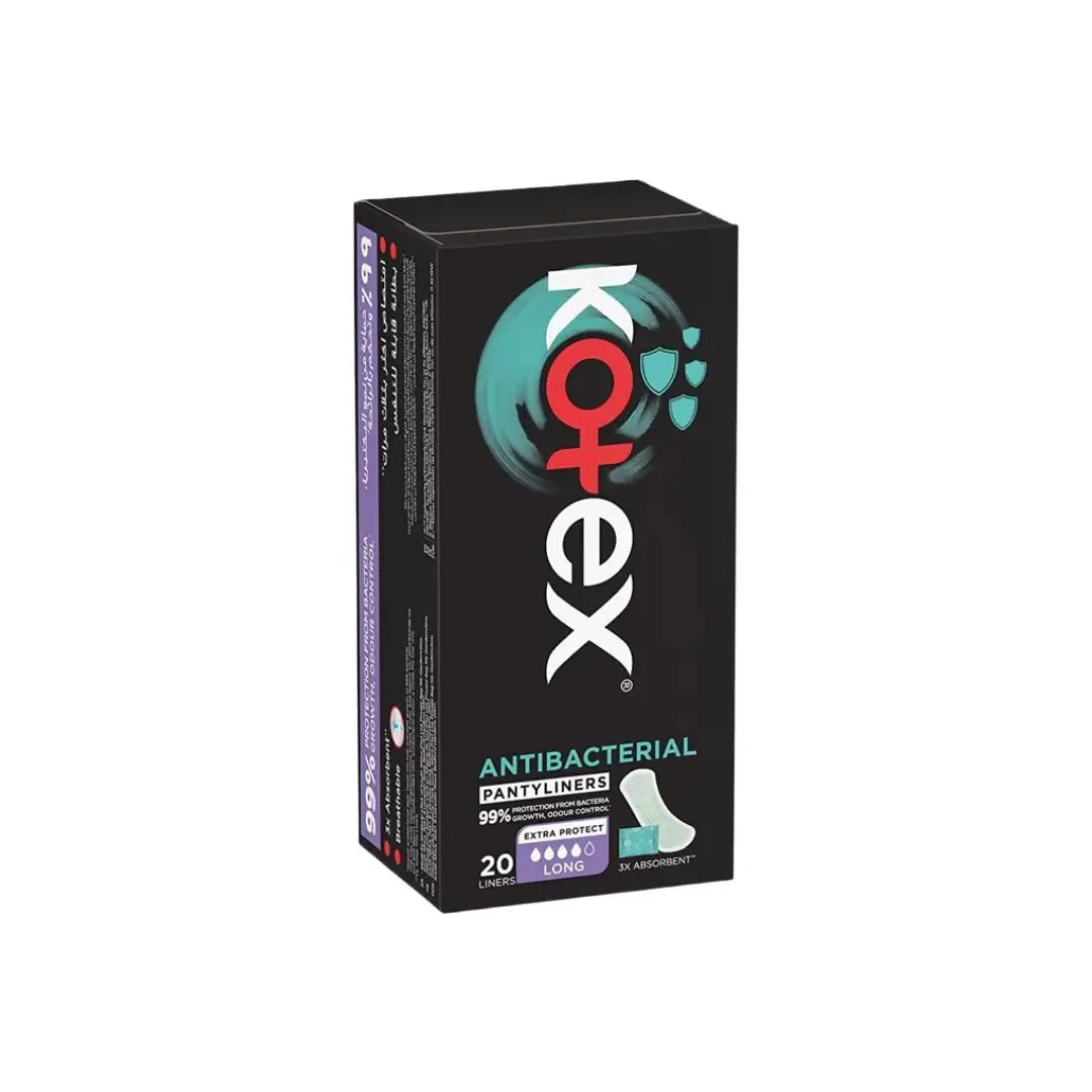 Kotex Antibacterial Pantryliner Long 20s