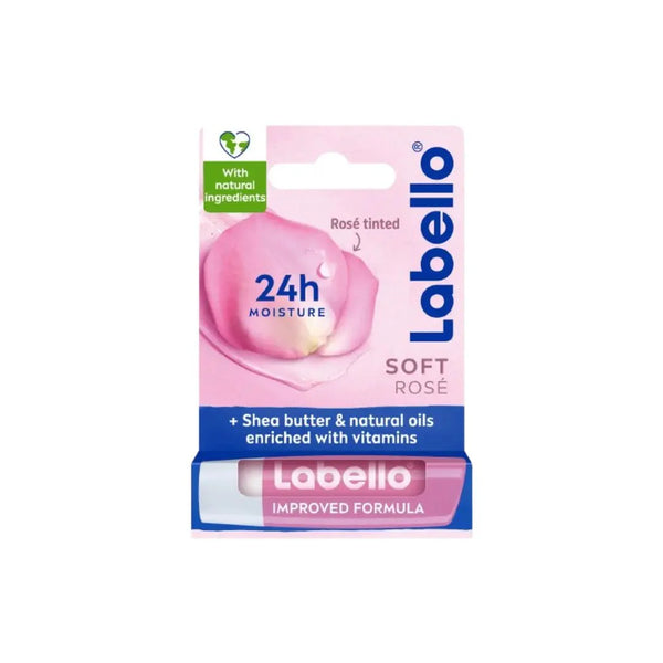 Labello Soft Rose Lip Balm 4.8G