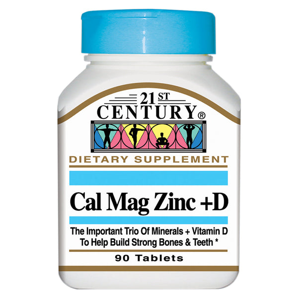 21St Century Cal Mag Zinc + D Tab 90s