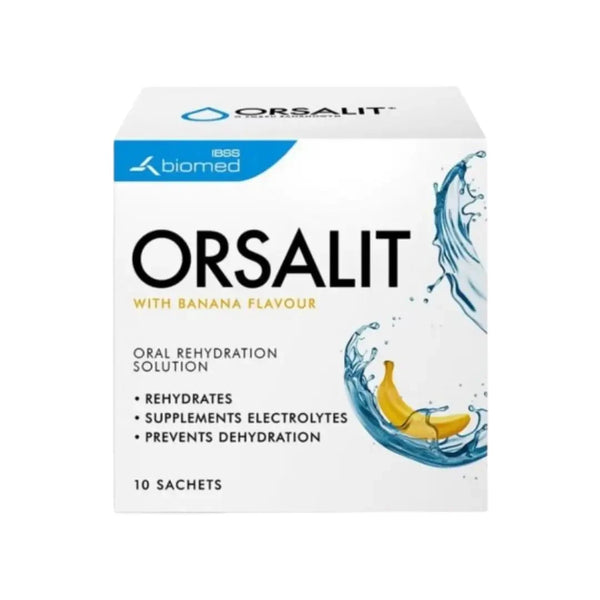 Orsalit Banana Flavour Sachet 10s