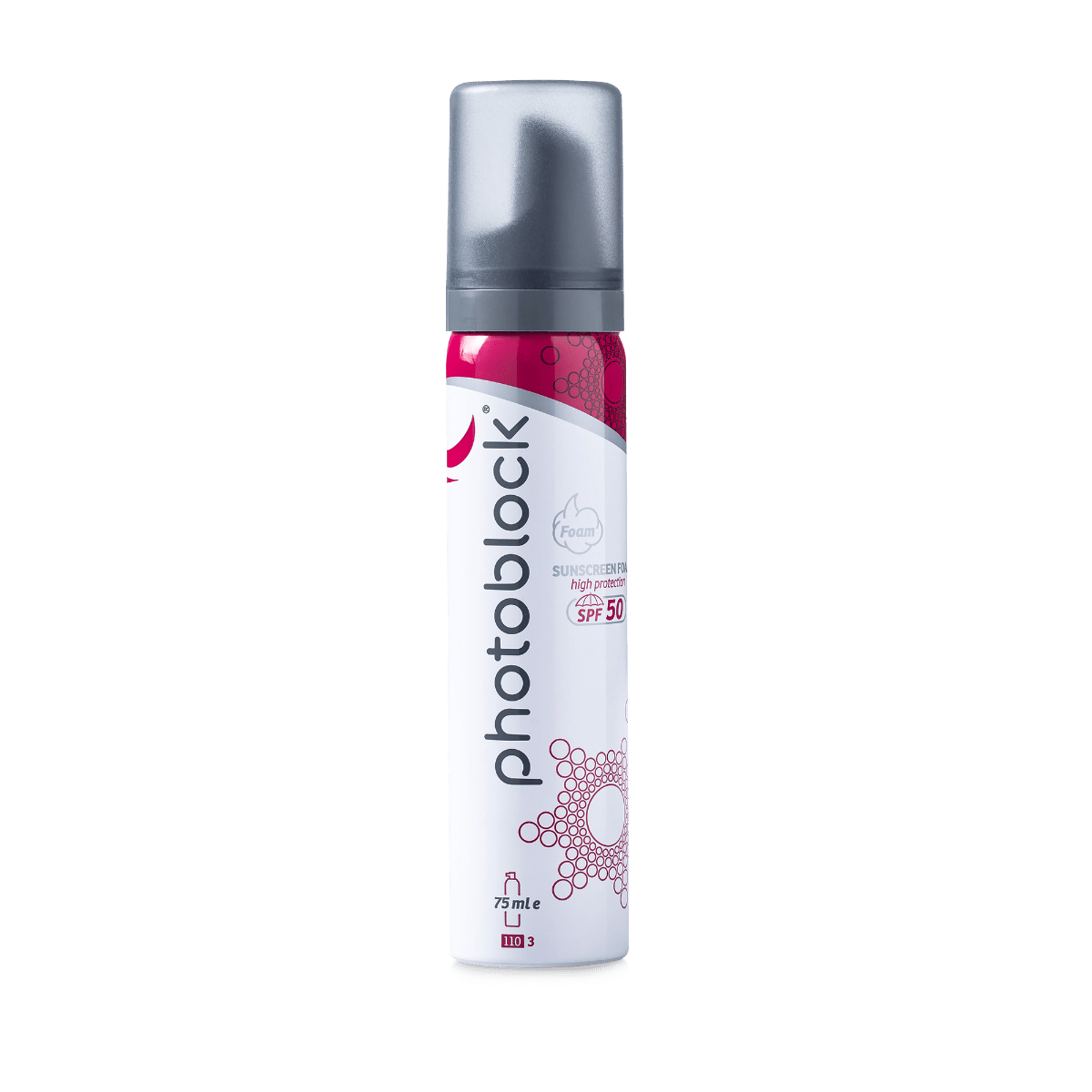 DERMA PHOTOBLOCK SPF50 SUNSCREEN FOAM 75ML