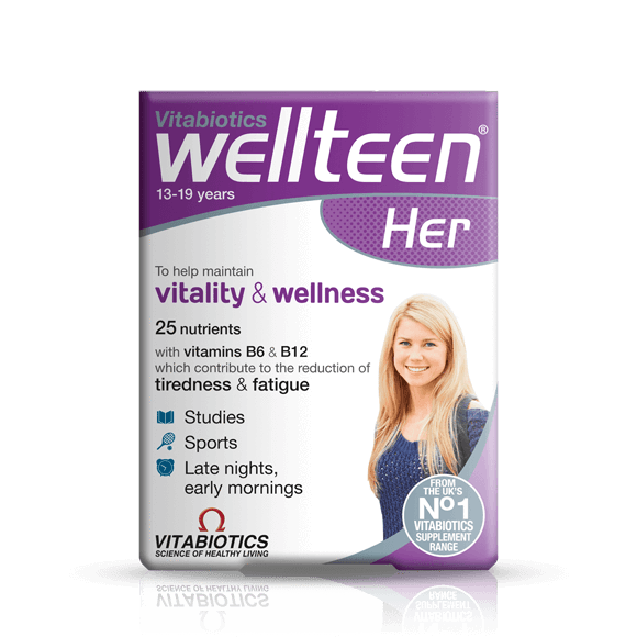 VITABIOTICS WELLTEEN HER TAB 30s
