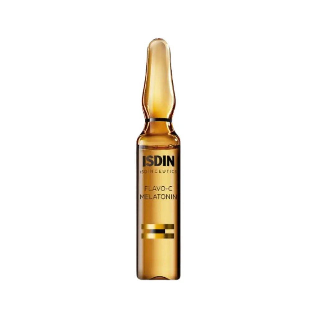 Isdin Isdinceutics Flavo-C Melatonin Ampoules 2ml Pack of 10 antioxidant and skin regeneration serum
