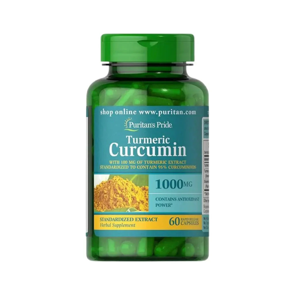 Puritans Pride Turmeric Curcumin 1000MG كبسولة 60S