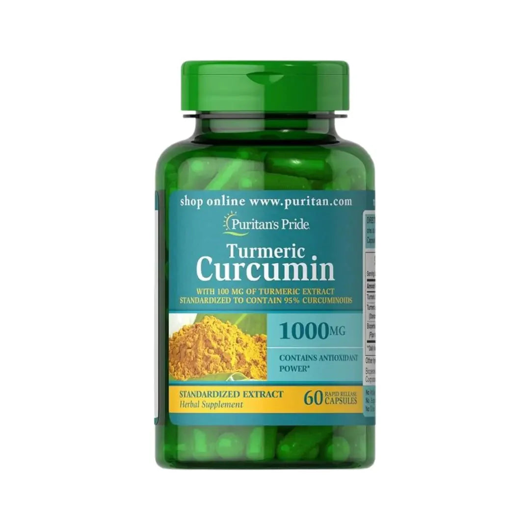 Puritans Pride Turmeric Curcumin 1000MG كبسولة 60S