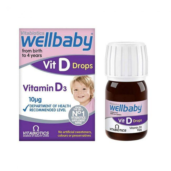 Vitabiotics Wellbaby Vitamin D Drops 30ml