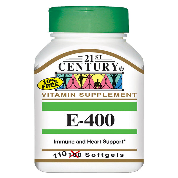 21ST CENTURY E 400 SOFTGEL 110s